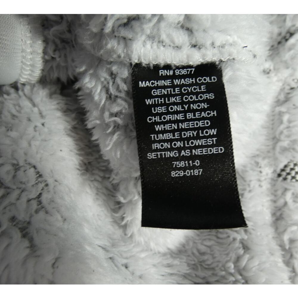 St. John's Bay Active Women's  Large Zip Up Fleece Jacket Pockets Casual - Picture 7 of 7